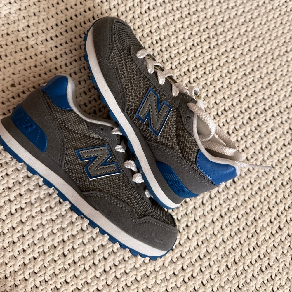 New Balance Kids' Sneakers in Gray and Blue